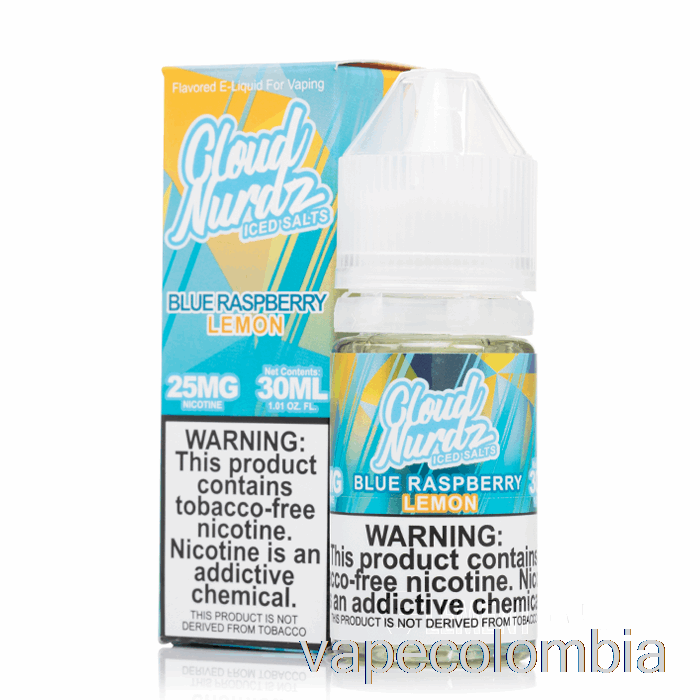 Vape Desechable Helado Frambuesa Azul Limón - Sales Nurdz Nube- 30ml 25mg